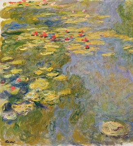 The Waterlily Pond (detail) by Claude Monet